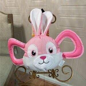 AFP OUTDOR Durable  Bunny Face Interactive🐰 Face  Squeaky Dog Toy 16” Long